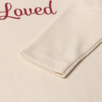 Комплект боди Крошка Я Loved, 2 шт., рост 62-68, бежевый, бордовый