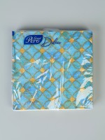 Салфетки бумажные трёхслойные «Витраж», 33×33, 20 шт.