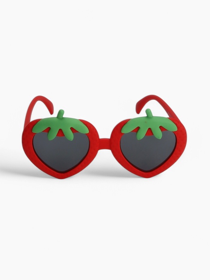 Очки поляризационные детские «Клубничка», ширина 12.5 см, дужка 13 см