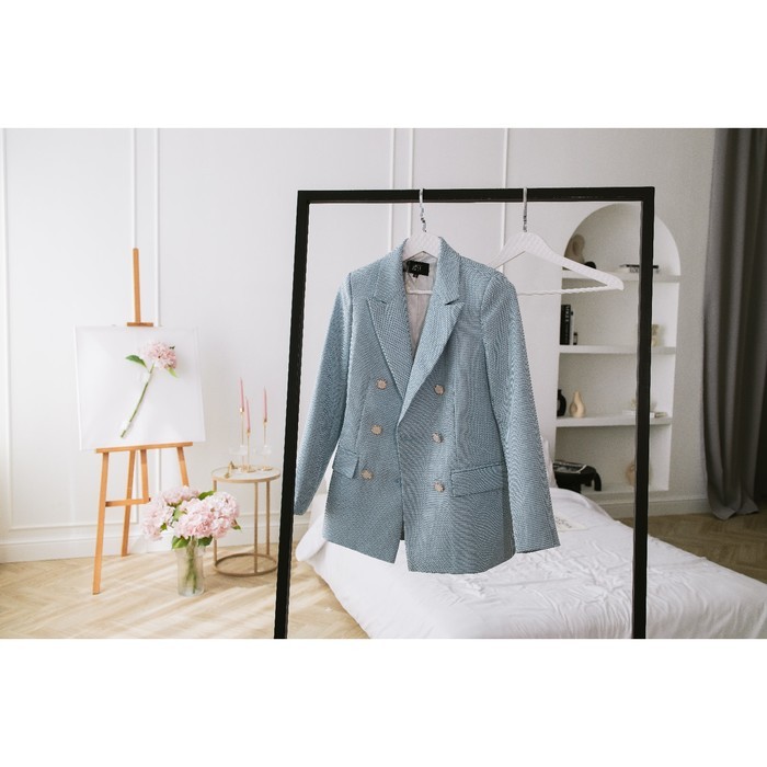 Плечики - вешалки для одежды LaDо́m Eliot, 44×24 см, 3 шт., широкие плечики, белые