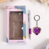 Набор подарочный 2в1 (ручка, брелок)