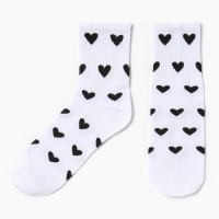 Носки женские KAFTAN "Сердечки" размер 36-39 (23-25 см)