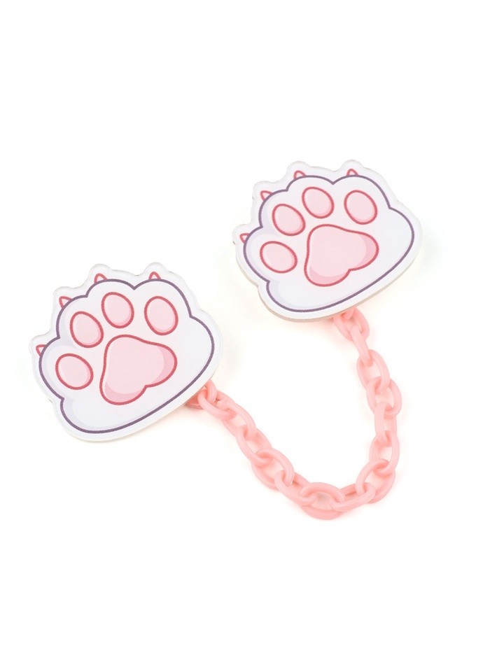 Набор значков на цепочке «Лапки», 13×10 см