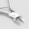 Кусачки педикюрные, 9,5 см, длина лезвия - 10 мм, на блистере, цвет серебристый