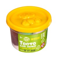 Тесто для лепки, 7 цветов 15 г в ведёрке