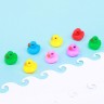 Набор резиновых игрушек для игры в ванной «Утята», 8 шт., цвета МИКС