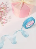 Лента капроновая, 20 мм, 20±1 м, тёмно-голубая