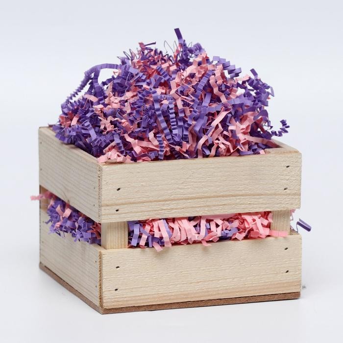 Наполнитель бумажный для подарков «Для неё», МИКС, розово - фиолетовый, 100 г