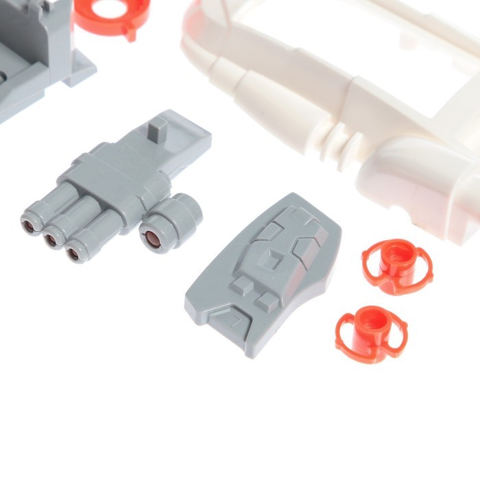 Конструктор-робототехника «Ночной страж», работает от батареек, 53 детали