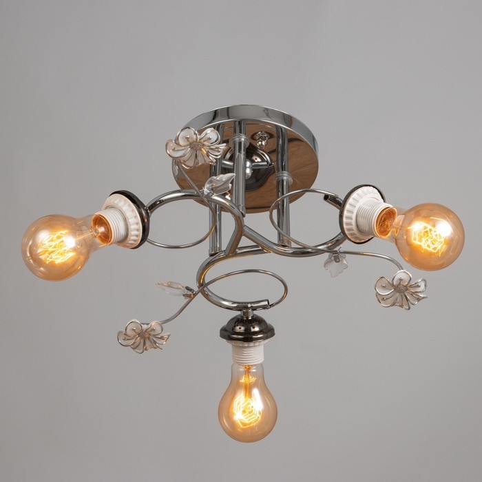 Люстра "Адена" бп 3х40Вт Е27 Хром МОДЕЛЬ: 2612380