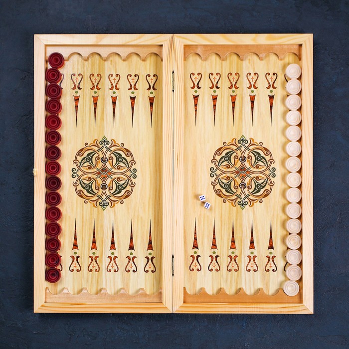 Нарды средние «Щука» 50 × 50 см Нарды средние «Щука» 50 × 50 см