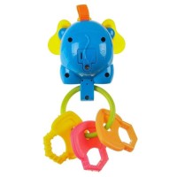 Погремушка «Слоник» прорезыватели на кольце