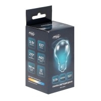 Лампа светодиодная Luazon Lighting, A60, 11 Вт, E27, 990 Лм, 4000К, свечение нейтральное белое