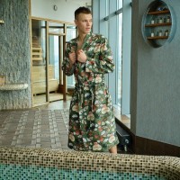 Халат мужской удлиненный Этель "Генеральская банька" р.46-48