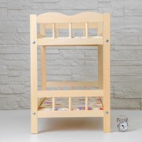 Кровать большая двух-ярусная