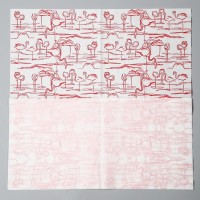 Салфетки бумажные «Фламинго», в наборе 20 шт.