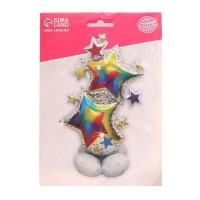 Шар фольгированный 40" «Букет звёзд»