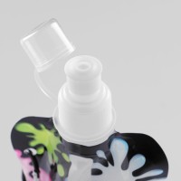 Фляжка для воды  "Сочные краски", 400 мл, 28 х 11 см, микс