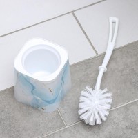 Ёршик для унитаза с подставкой «Акварель», 11,5×11,5×35,5 см