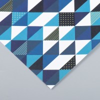 Бумага для скрапбукинга "Строгая геометрия" плотность 180 гр 30,5х32 см