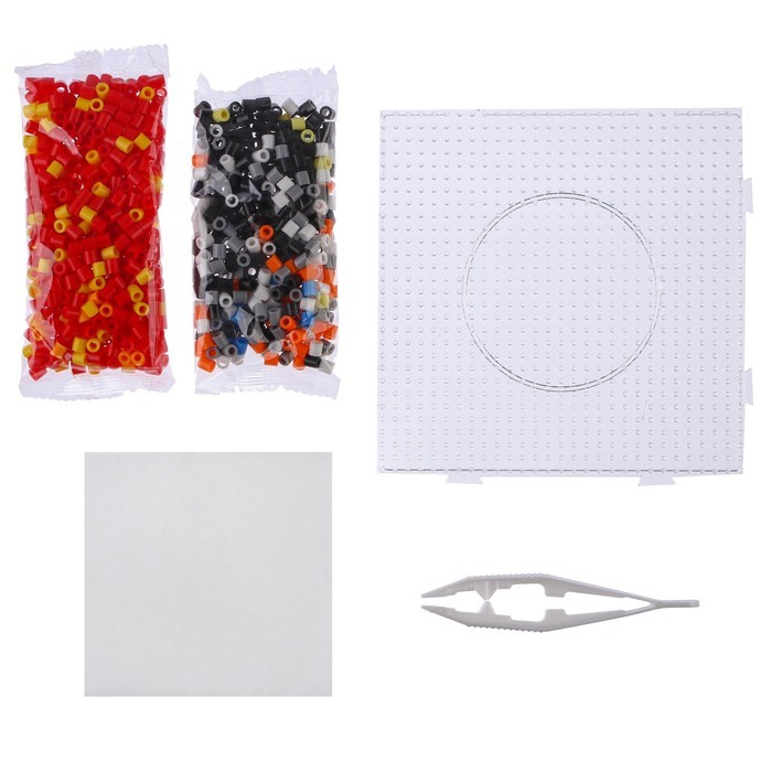 Термомозаика «Тачки» с пинцетом