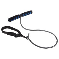 Эспандер пресс-бицепс-бедро с неопреновыми накладками, цвета МИКС