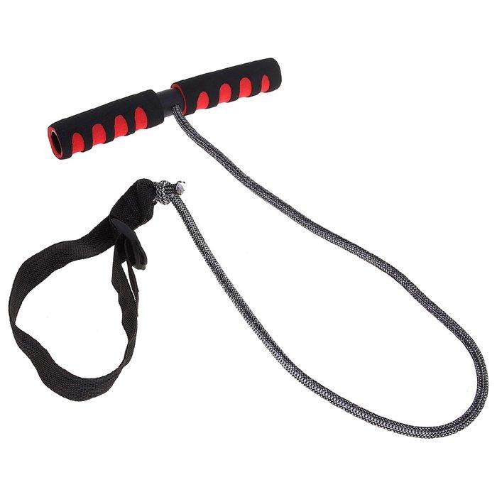 Эспандер пресс-бицепс-бедро с неопреновыми накладками, цвета МИКС