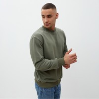 Джемпер мужской MINAKU: Basic line MAN, размер 54, хаки