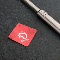 Ложка гарнирная Доляна «Стандарт», 50 мл, h=32 см, цвет серебряный