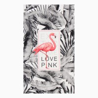 Набор подарочный LOVE PINK прихватка-карман, полотенце, лопатка