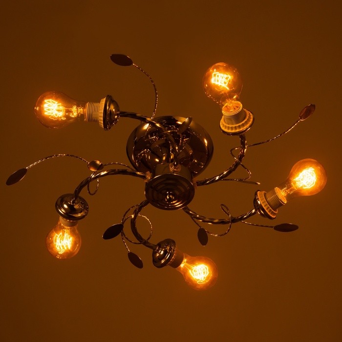 Люстра "Гасси" бп 5х40Вт Е27 Хром МОДЕЛЬ: 2595287