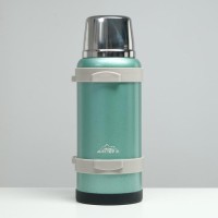 Термос Мастер К Volume, 4.4 л, с ситечком, с двумя кружками, нержавеющая сталь, бирюзовый