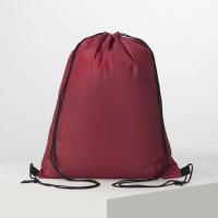 Мешок для обуви на шнурке, цвет зелёный