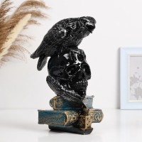 Копилка "Ворон  на черепе"