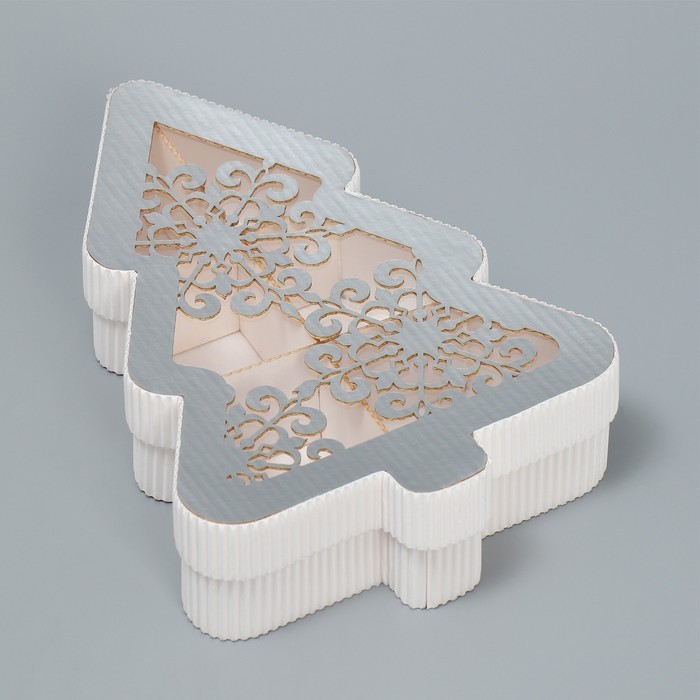 Коробка подарочная «Елка», 23 х 13 х 5 см