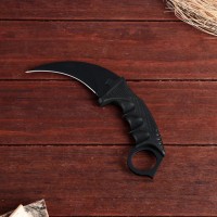 Нож-керамбит "Коготь орла" клинок 6см, черный