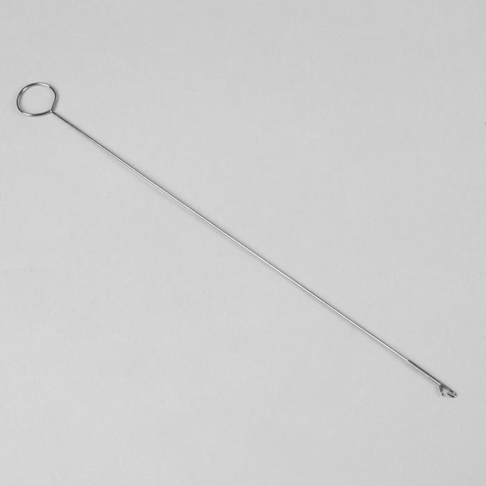 Игла для выворачивания руликов, поясов, кулисок, 17,5 × 2,2 см