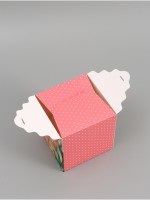 Коробка подарочная складная «С 8 Марта», 12×12×12 см