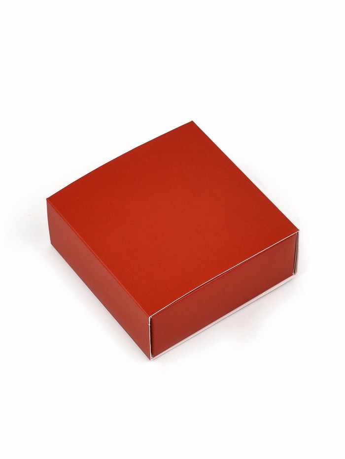 Коробка под бижутерию «Красная», 7.5 х 7.5 х 3 см