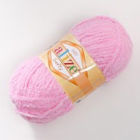 Пряжа "Softy" 100% микрополиэстер 115м/50гр (185 детский розовый)