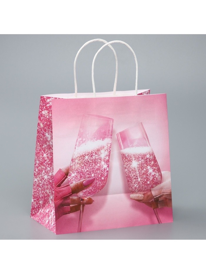 Пакет подарочный, упаковка, «Чиксы», 22×22×11 см