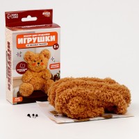 Игрушки своими руками. Набор для плетения из меховых палочек «Плюшевый мишка»