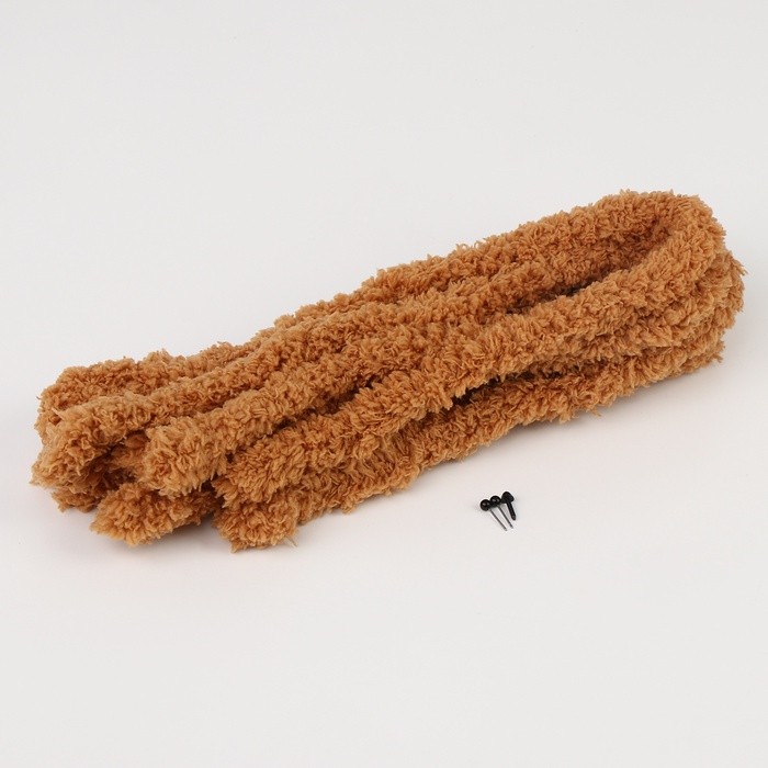 Игрушки своими руками. Набор для плетения из меховых палочек «Плюшевый мишка»