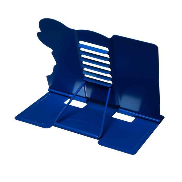 Подставка для книг 21х19х16,5 см "Космос. Котик", металлическая, МИКС