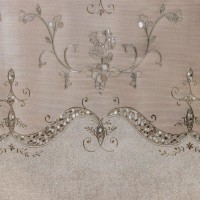 Клеёнка столовая на тканевой основе «Ромбики», рулон 20 метров, ширина 137 см