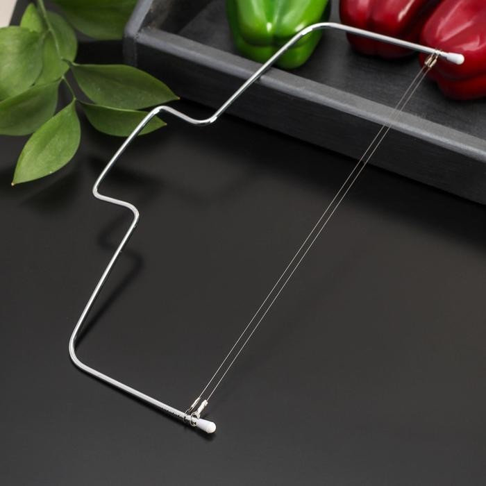 Струна для нарезки бисквита Доляна, 32×16 см