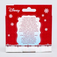 Ёлочный шар - фреска своими руками на новый год «Холодное сердце», набор для творчества