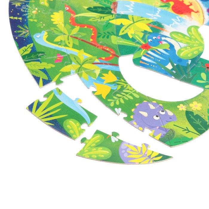 Фигурный пазл «Древний хищник», 54 детали