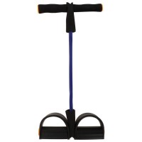 Эспандер для пресса с фиксатором для ног, цвет МИКС