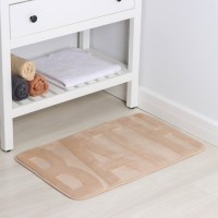 Коврик для ванной и туалета SAVANNA Bath, 50×80 см, бежевый